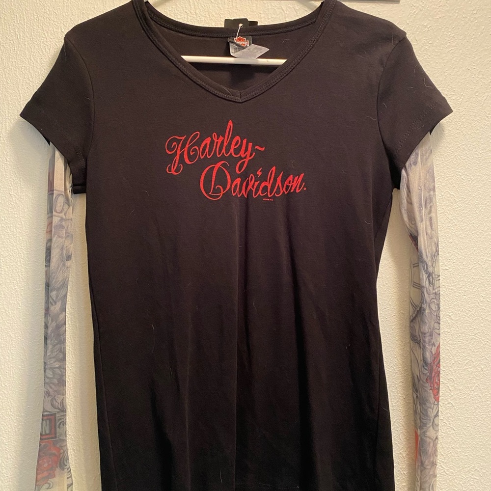 Harley Davidson Tattoo sleeve shirt